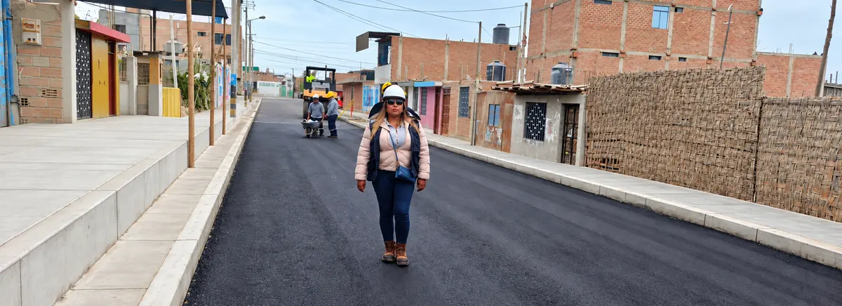Obra INFRAESTRUCTURA VIAL: PISTAS Y VEREDAS